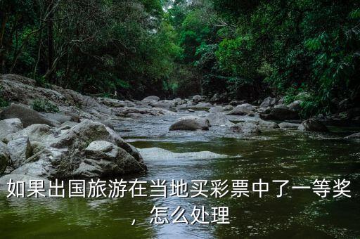 如果出國(guó)旅游在當(dāng)?shù)刭I彩票中了一等獎(jiǎng)，怎么處理