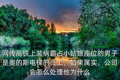 網(wǎng)傳高鐵上裝病霸占小姑娘座位的男子是奧的斯電梯的員工，如果屬實，公司會怎么處理他為什么