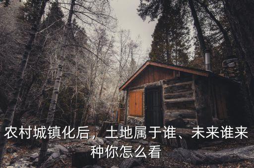 農(nóng)村城鎮(zhèn)化后，土地屬于誰、未來誰來種你怎么看
