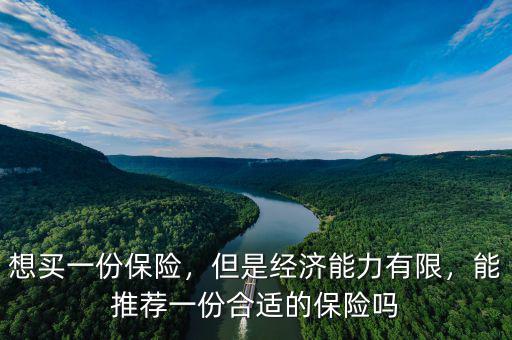 想買一份保險(xiǎn)，但是經(jīng)濟(jì)能力有限，能推薦一份合適的保險(xiǎn)嗎