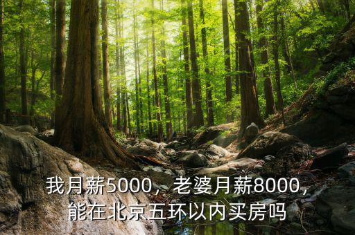 我月薪5000，老婆月薪8000，能在北京五環(huán)以內(nèi)買房嗎