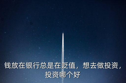 錢(qián)放在銀行總是在貶值，想去做投資，投資哪個(gè)好