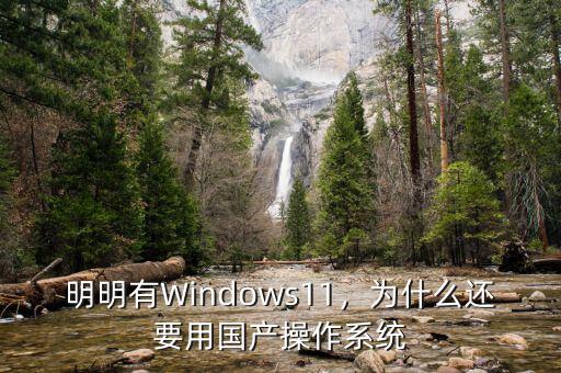 明明有Windows11，為什么還要用國產(chǎn)操作系統(tǒng)
