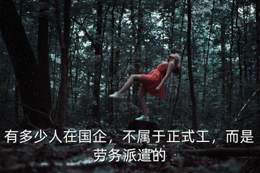 有多少人在國(guó)企，不屬于正式工，而是勞務(wù)派遣的