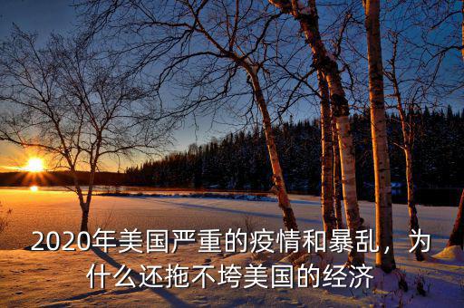 2020年美國嚴重的疫情和暴亂，為什么還拖不垮美國的經(jīng)濟