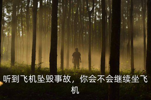 聽到飛機墜毀事故，你會不會繼續(xù)坐飛機