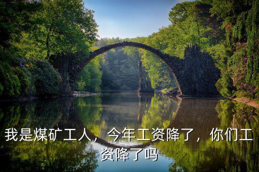 我是煤礦工人，今年工資降了，你們工資降了嗎