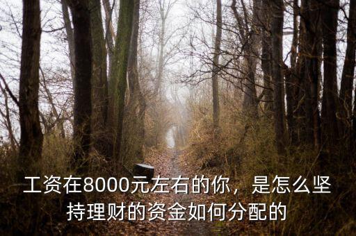 工資在8000元左右的你，是怎么堅持理財?shù)馁Y金如何分配的