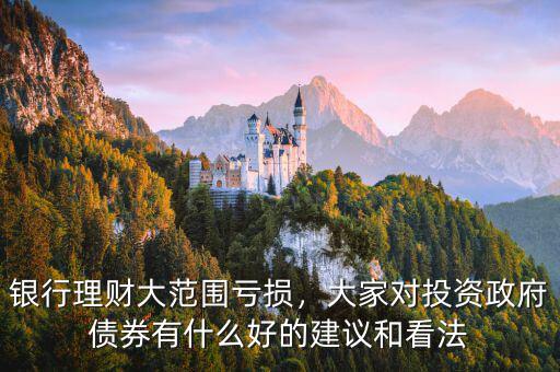 銀行理財(cái)大范圍虧損，大家對(duì)投資政府債券有什么好的建議和看法