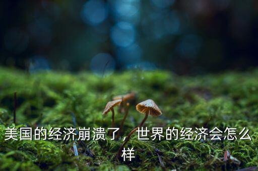 美國的經(jīng)濟崩潰了，世界的經(jīng)濟會怎么樣