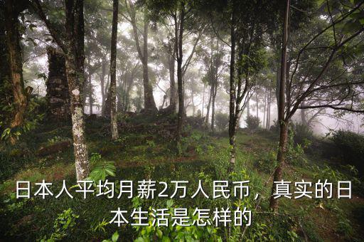 日本人平均月薪2萬(wàn)人民幣，真實(shí)的日本生活是怎樣的