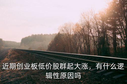 近期創(chuàng)業(yè)板低價股群起大漲，有什么邏輯性原因嗎