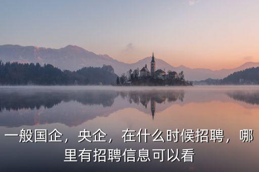 一般國企，央企，在什么時候招聘，哪里有招聘信息可以看