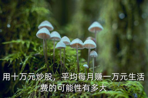 用十萬元炒股，平均每月賺一萬元生活費(fèi)的可能性有多大