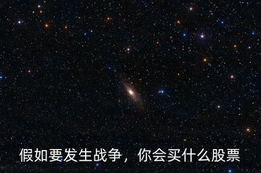 假如要發(fā)生戰(zhàn)爭，你會買什么股票