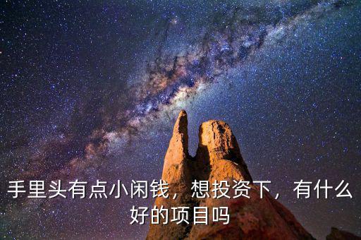 手里頭有點小閑錢，想投資下，有什么好的項目嗎