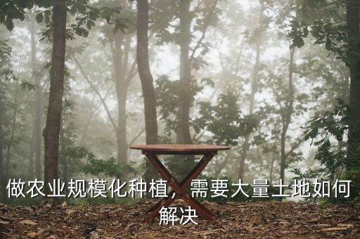 什么是土地規(guī)?；?jīng)營(yíng),規(guī)?；?jīng)營(yíng)有哪些好處