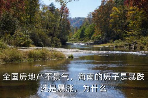 全國房地產(chǎn)不景氣，海南的房子是暴跌還是暴漲，為什么