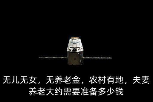 無兒無女，無養(yǎng)老金，農(nóng)村有地，夫妻養(yǎng)老大約需要準備多少錢