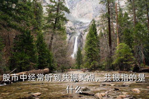 股市中經(jīng)常聽(tīng)到共振買(mǎi)點(diǎn)，共振指的是什么