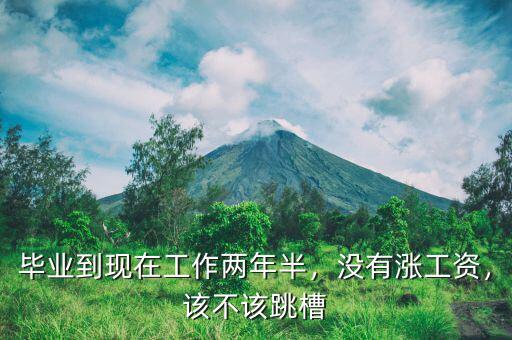畢業(yè)到現(xiàn)在工作兩年半，沒有漲工資，該不該跳槽