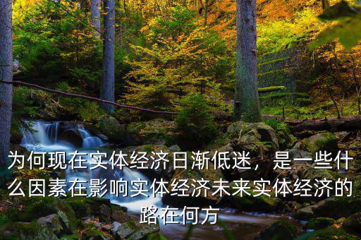 為何現(xiàn)在實(shí)體經(jīng)濟(jì)日漸低迷，是一些什么因素在影響實(shí)體經(jīng)濟(jì)未來實(shí)體經(jīng)濟(jì)的路在何方