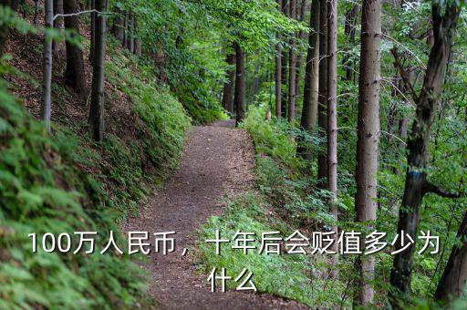 100萬人民幣，十年后會(huì)貶值多少為什么