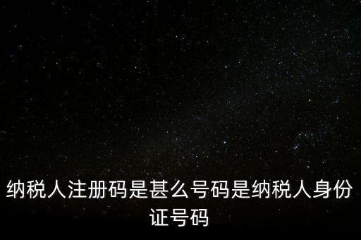 浙江網(wǎng)上稅務(wù)局的注冊碼是什么意思，納稅人注冊碼是什么