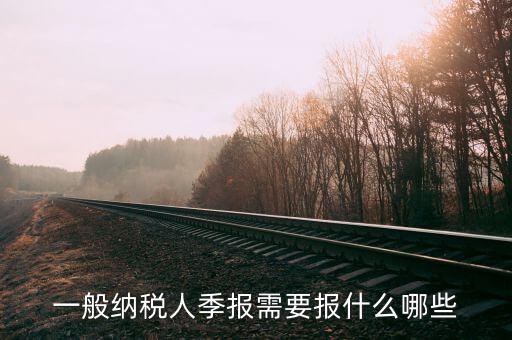 稅季報報的是什么，商業(yè)企業(yè)增值稅一般納稅人月報季報年報要報些什么