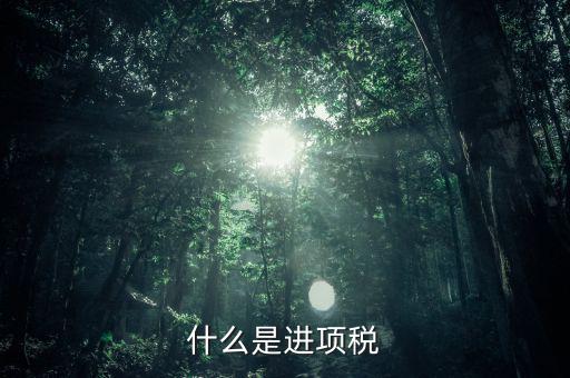 進(jìn)項(xiàng)是指什么，什么是進(jìn)項(xiàng)稅