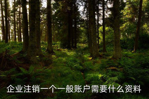 注銷(xiāo)一般納稅人需要什么資料，注銷(xiāo)辦稅員證所需資料有哪些
