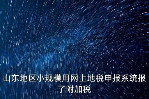 網(wǎng)上申報稅新增附加稅是什么，網(wǎng)上申報城建稅教育附加稅怎么填