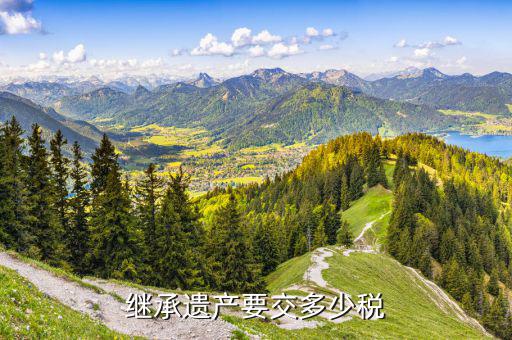 安陽市繼承應交什么稅，繼承房屋需要交什么稅