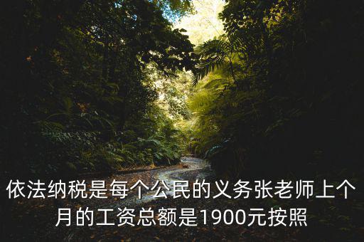 依法納稅屬于什么行為，依法納稅屬不屬于政治義務(wù)