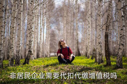民非企業(yè)應(yīng)該交什么稅，非居民企業(yè)需要代扣代繳增值稅嗎