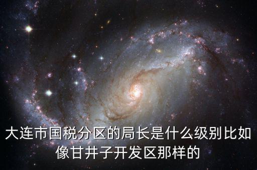 大連國稅局長什么級別，大連市國稅分區(qū)的局長是什么級別比如像甘井子開發(fā)區(qū)那樣的