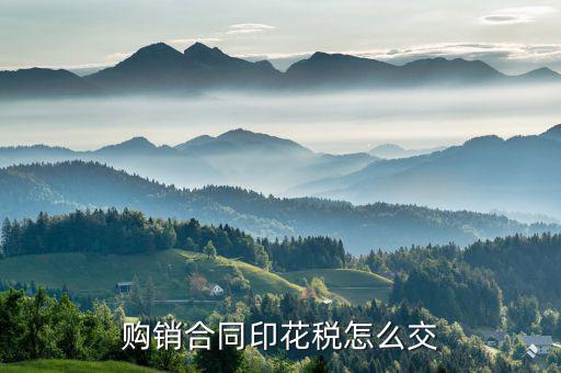購銷合同需要交什么稅，印花稅的購銷合同的稅額是什么沒有購銷合同就不用交嗎