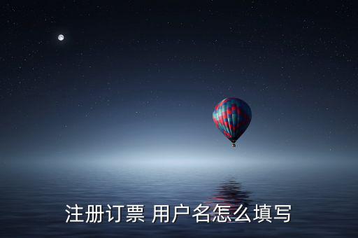 預(yù)約發(fā)票用戶名填什么，網(wǎng)上訂票用戶名怎么填