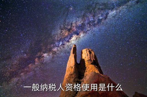 納稅資格包括什么，一般納稅人的認(rèn)定資格是什么