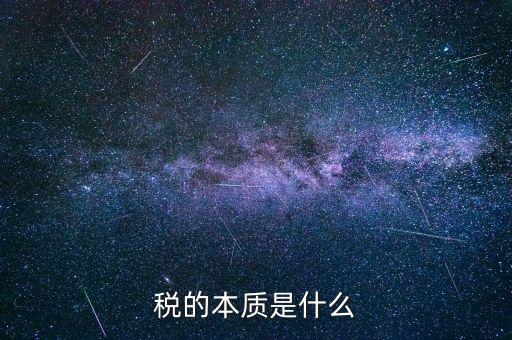 納稅服務的本質是什么意思，稅收的本質是什么