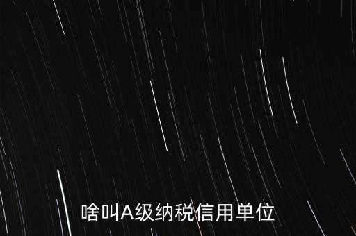 國稅信用級別是什么意思，納稅信用等級null級是什么意思有什么影響嗎