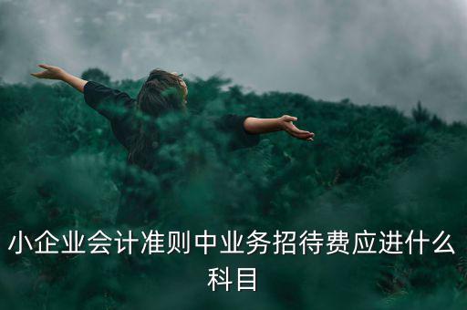 小企業(yè)發(fā)生的業(yè)務(wù)招待費通過什么科目核算，業(yè)務(wù)招待費屬于什么會計科目