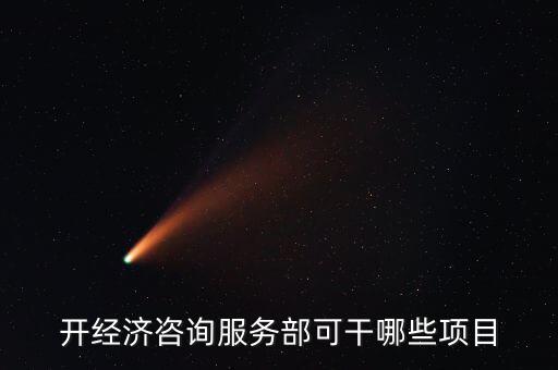 咨詢服務(wù)有什么進(jìn)項(xiàng)，開經(jīng)濟(jì)咨詢服務(wù)部可干哪些項(xiàng)目