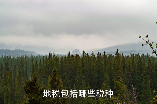 地稅包括什么，地稅包括哪些稅種