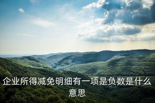 所得減免是什么意思，征前減免個(gè)人所得稅什么意思