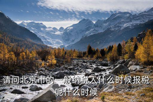 北京稅控最遲什么時候抄報，抄稅報稅時間