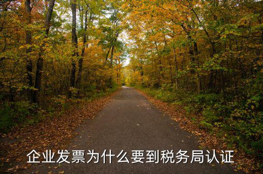 為什么稅務(wù)事項認(rèn)定書，企業(yè)發(fā)票為什么要到稅務(wù)局認(rèn)證
