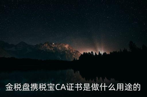 企業(yè)ca證書有什么用，財悠悠CA數(shù)字證書有什么作用對于企業(yè)可以起到什么作用
