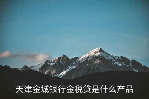 稅銀貸是什么，什么是稅務(wù)貸款