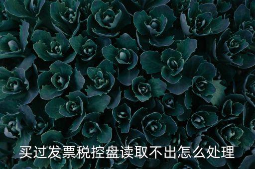 為什么檢測(cè)不到稅控盤(pán)，檢測(cè)不到稅務(wù)盤(pán)怎么辦